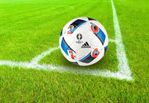 soccer ball grass